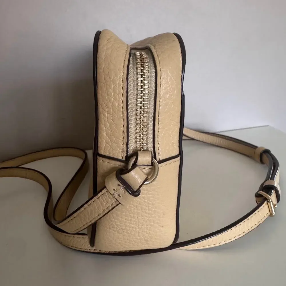Coach Disney Belle Mini Camera Bag Yellow Crossbody Purse Princess C3404 - Picture 3 of 10